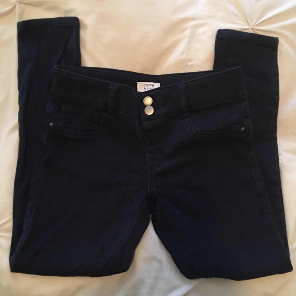 Girls Crown & Ivy Jeggings